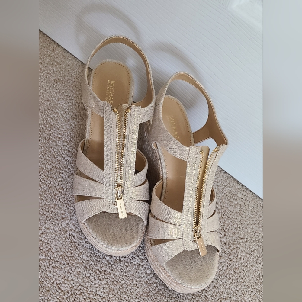 MICHAEL Michael Kors Berkley Espradille Wedge Sandals